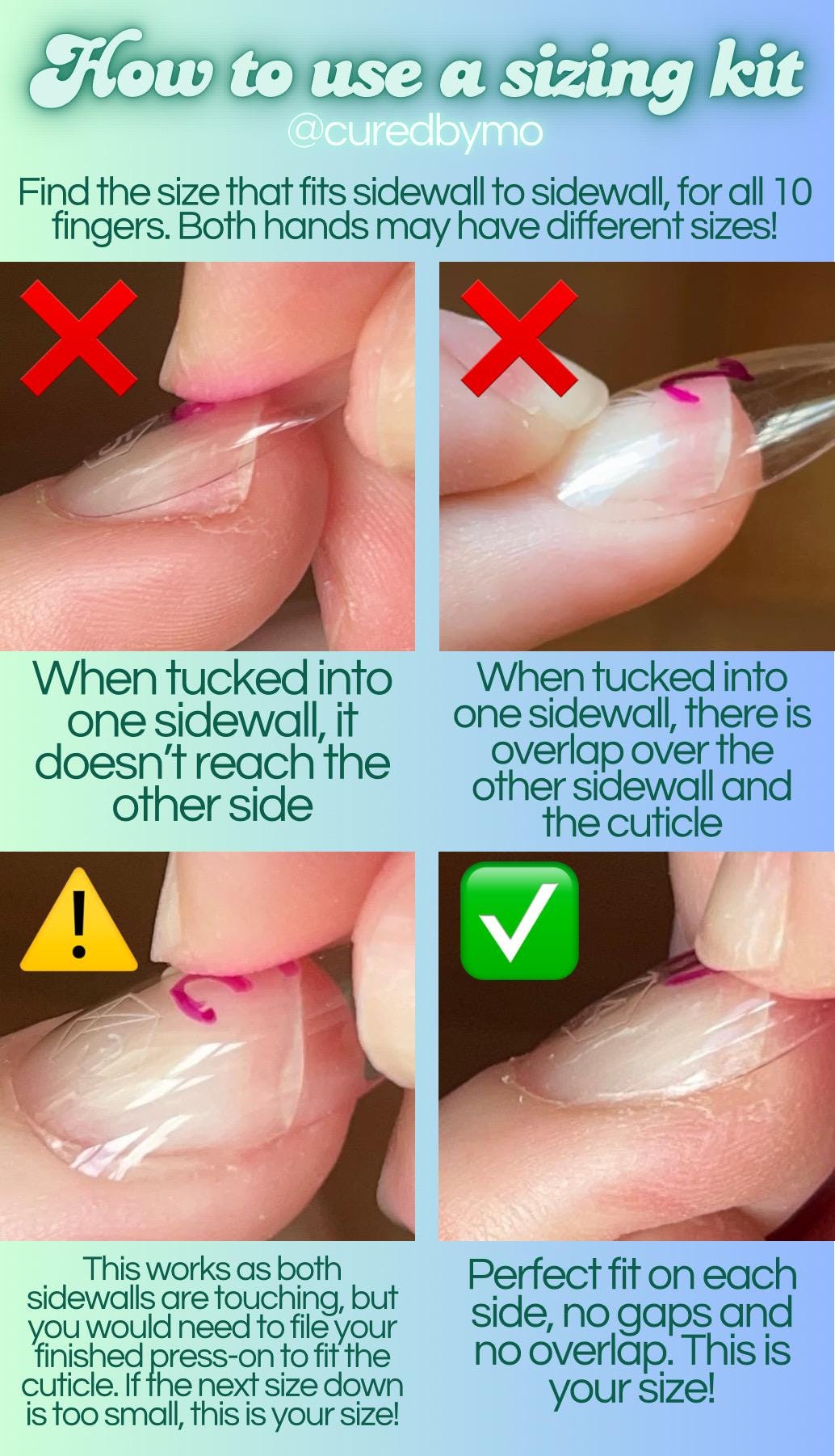 Nail Sizing Kit — Buy 2 Get 1 Free