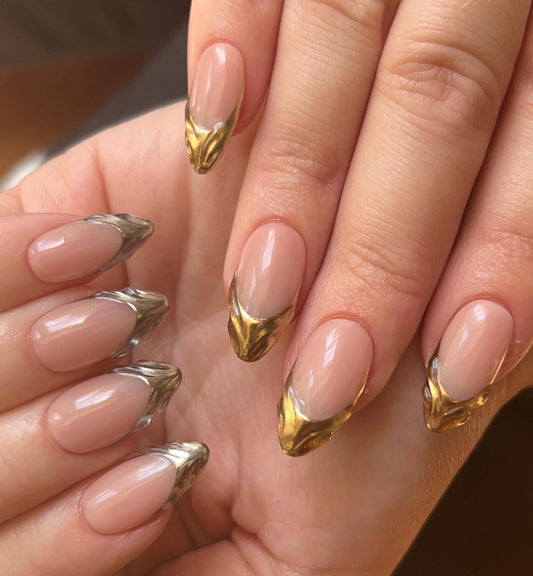 Heavy Metal Frenchie | your choice gold, silver or both